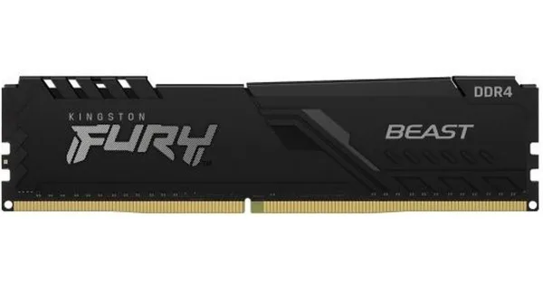 KINGSTON FURY Beast 8GB 3200MHz DDR4 Black, CL16, 288-Pin