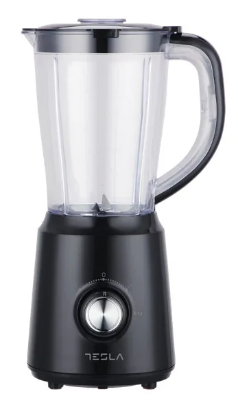 Tesla BL202B Blender 500W, plastična posuda 1.5l, 2 nivoa brzine, crni