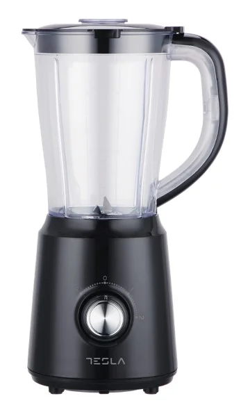 Tesla BL202B Blender 500W, plastična posuda 1.5l, 2 nivoa brzine, crni