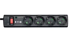 Eaton Protection Strip 4 DIN, 10A, produžni-napojni panel Input: Schuko, Outputs: 4xSchuko