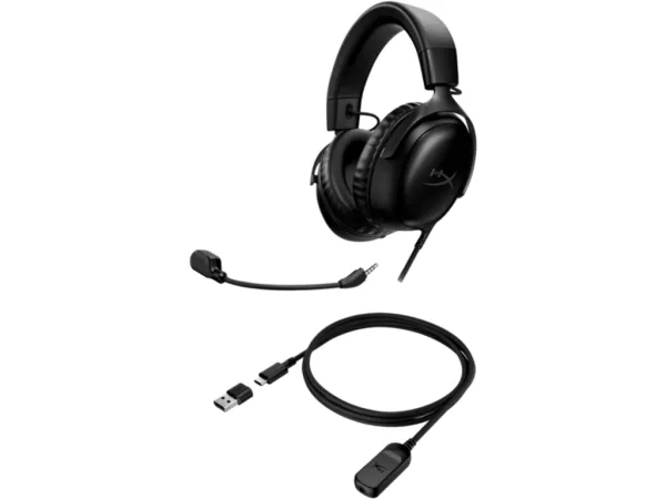 HyperX Cloud III Wired Gaming Headset USB-A 3.55mm/Over-ear/Noice cancelling mic/black