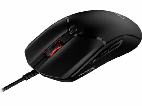 HyperX Pulsefire Haste 2 Wired Gaming Mouse/650 IPS/Up to 26000 DPI/RGB/Black/Low-friction skates
