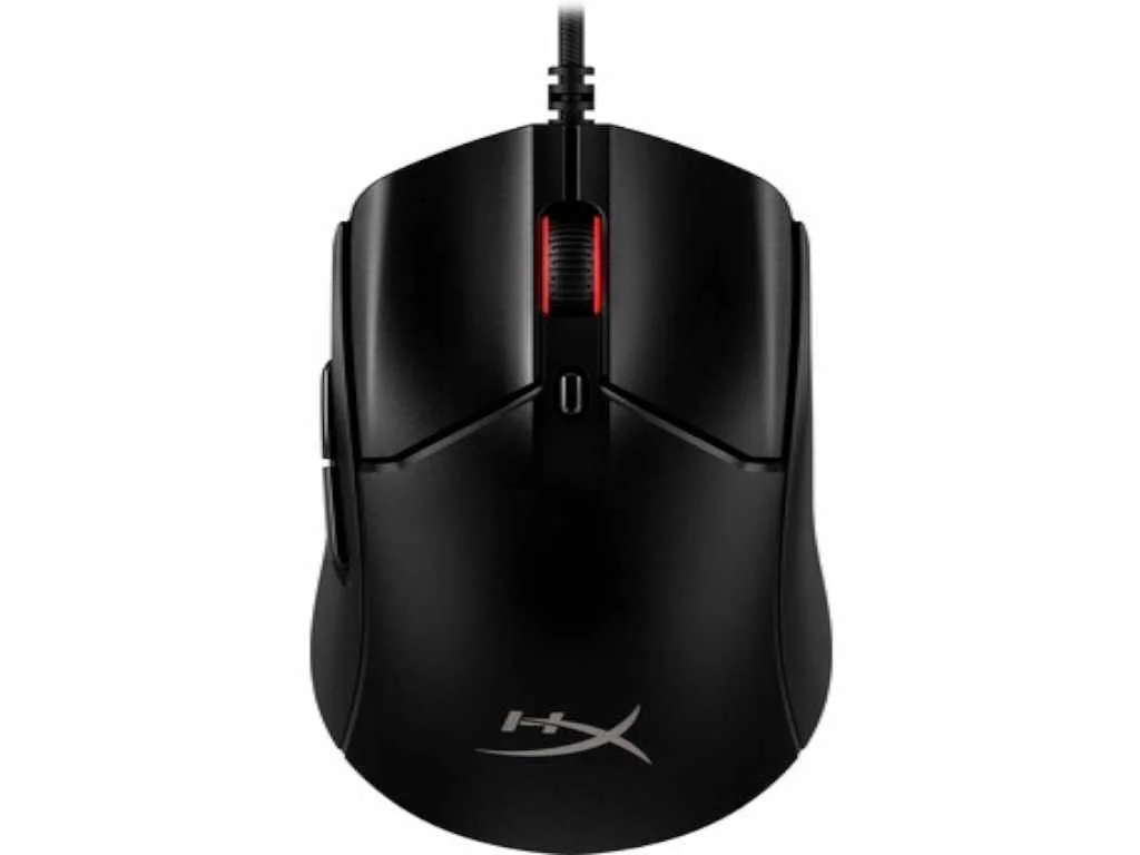 HyperX Pulsefire Haste 2 Wired Gaming Mouse/650 IPS/Up to 26000 DPI/RGB/Black/Low-friction skates