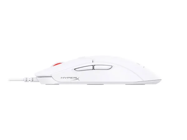 HyperX Pulsefire Haste 2 Wired Gaming Mouse/650 IPS/Up to 26000 DPI/RGB/White/Low-friction skates