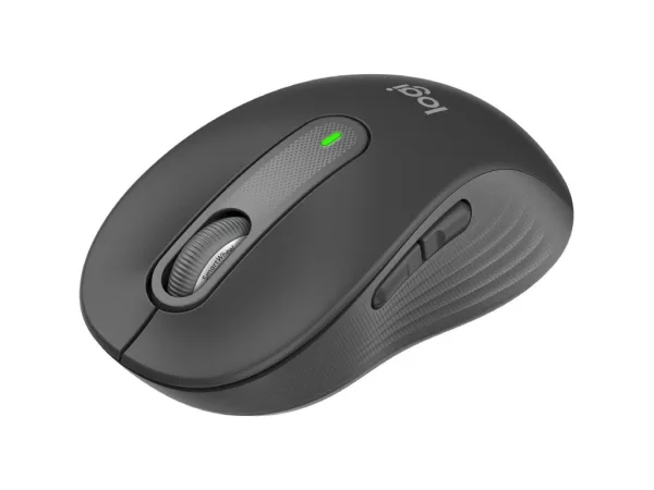 LOGITECH Signature M650 Wireless Bluetooth Mouse, Large, 4000 dpi, 10 m wireless range, Graphite