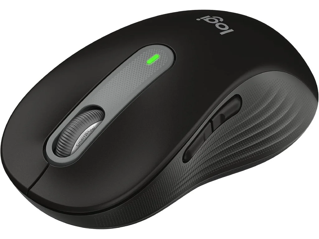 LOGITECH Signature M650 Wireless Mouse for Business, 400-4000 DPI, Bluetooth, 10m, 1x AA battery