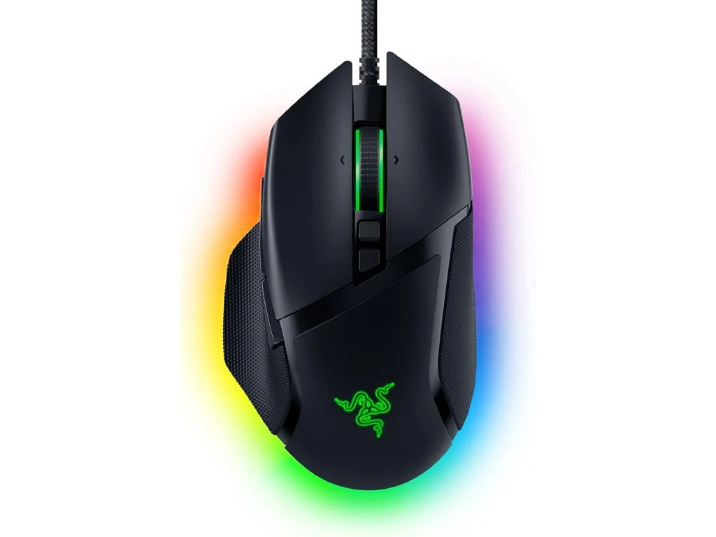 RAZER Basilisk V3 Customizable Gaming Mouse with Razer Chroma RGB, 26K DPI, 11 Buttons