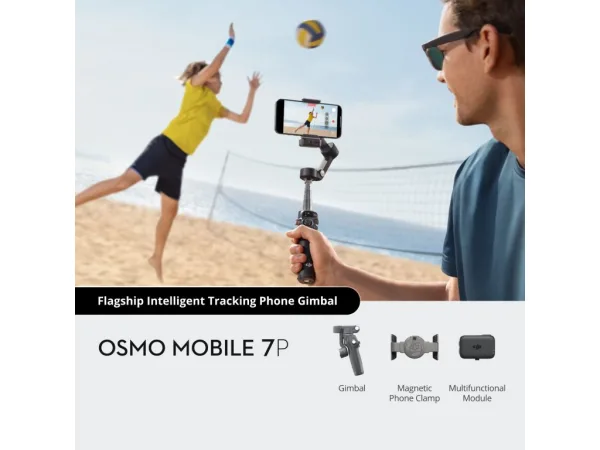 DJI OSMO MOBILE 7P, 3-Axis Gimbal, Multifunctional Module, ActiveTrack 7.0, Gesture control