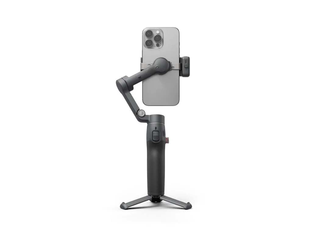 DJI OSMO MOBILE 8 Intelligent Tracking Phone Gimbal, Built-in Extension Rod & Tripod