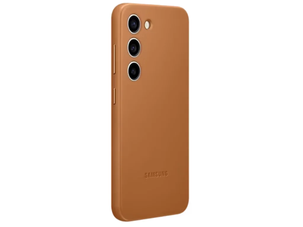 Samsung EF-VS911LAEGWW Galaxy S23 Leather Case Camel