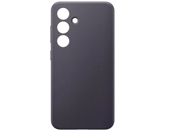 Samsung GP-FPS921HCAVW Vegan Leather Case S24, Dark Violet