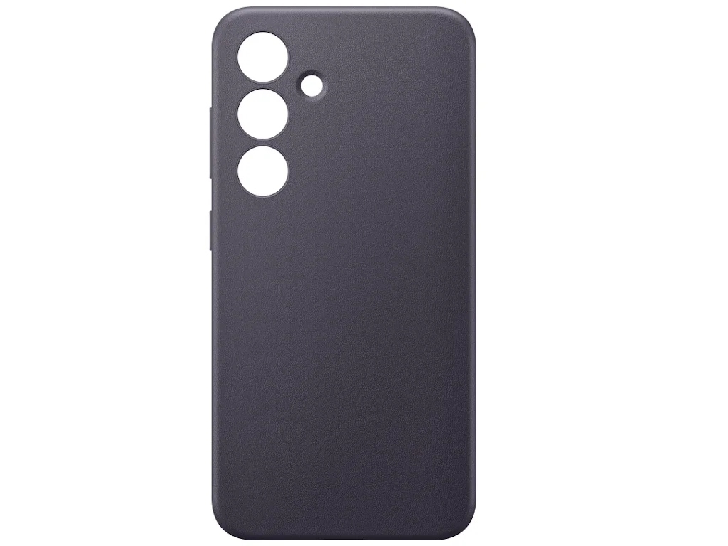Samsung GP-FPS921HCAVW Vegan Leather Case S24, Dark Violet