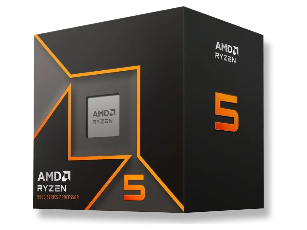 AMD Ryzen 5 9600, 3.8GHz/5.2GHz Max, 6C/12T, Socket AM5, 32MB L3 cache, AMD Wraith Stealth