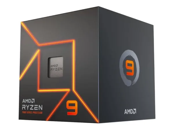 AMD Ryzen 9 7900, 3.7GHz/5.4GHz Max, 12C/24T, Socket AM5, 64MB L3 cache, AMD Wraith Prism