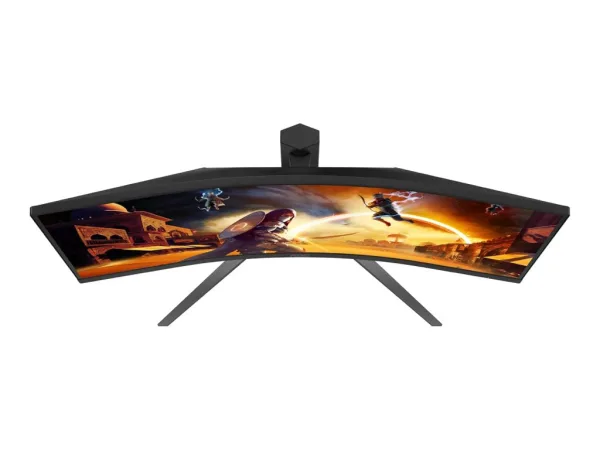 AOC Gaming Curved Monitor CU34G4, 34", WQHD 3440x1440, 180Hz, 1 ms, HDMI*2/DP, HAS/Swivel/Tilt
