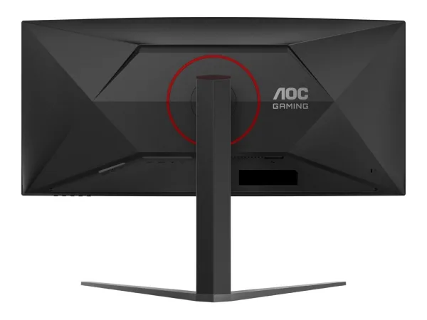 AOC Gaming Curved Monitor CU34G4, 34", WQHD 3440x1440, 180Hz, 1 ms, HDMI*2/DP, HAS/Swivel/Tilt