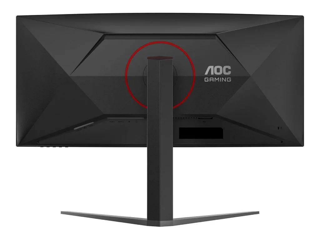 AOC Gaming Curved Monitor CU34G4, 34", WQHD 3440x1440, 180Hz, 1 ms, HDMI*2/DP, HAS/Swivel/Tilt