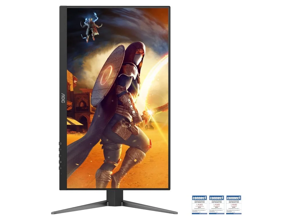 AOC Gaming IPS Monitor 24G4HA, 23.8", Full HD, 200Hz, 0.5 ms, 1000:1, HDMI*2/DP, HAS/PIVOT, 2W x 2