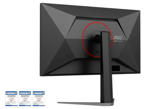 AOC Gaming IPS Monitor 27G4HA, 27", Full HD, 200Hz, 0.5 ms, 1000:1, HDMI*2/DP, HAS/PIVOT, 2W x 2