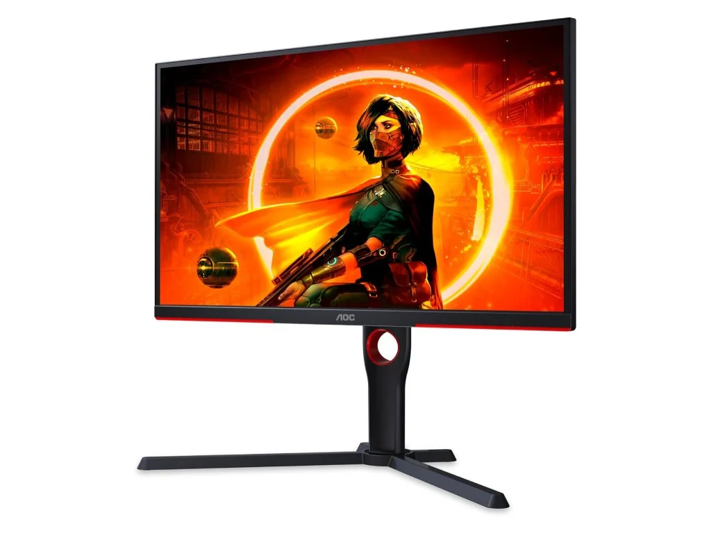 AOC LED Gaming Monitor 25G3ZM, 24.5", Full HD, 240Hz, 0.5 ms, HDMI*2/DP, HAS, Pivot,Swivel