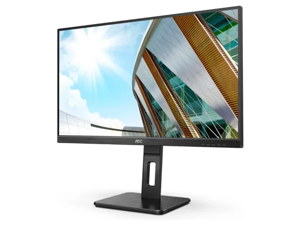 AOC LED IPS Monitor 27P2Q 27", Full HD 1920x1080, 100Hz, 4 ms, VGA/DP/HDMI/DVI-D, USB, 2W x 2, HAS