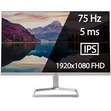 HP M22f 22" 75Hz FHD/HDMI/IPS/VGA/Tilt/Silver