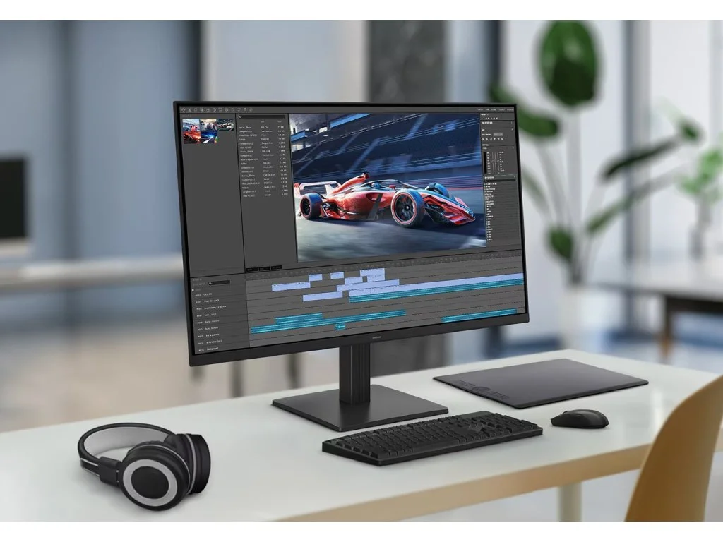 SAMSUNG Essential IPS Monitor S3 S32GF, 27", FHD 1920 x 1080, 120Hz, 5 ms, 1000:1, HDMI*2