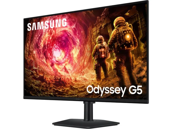 SAMSUNG Odyssey G5 G50F Gaming IPS Monitor, 32" QHD 2560x1440 , 180Hz, 1 ms, DP/HDMI,HDR10,HAS/PIVOT