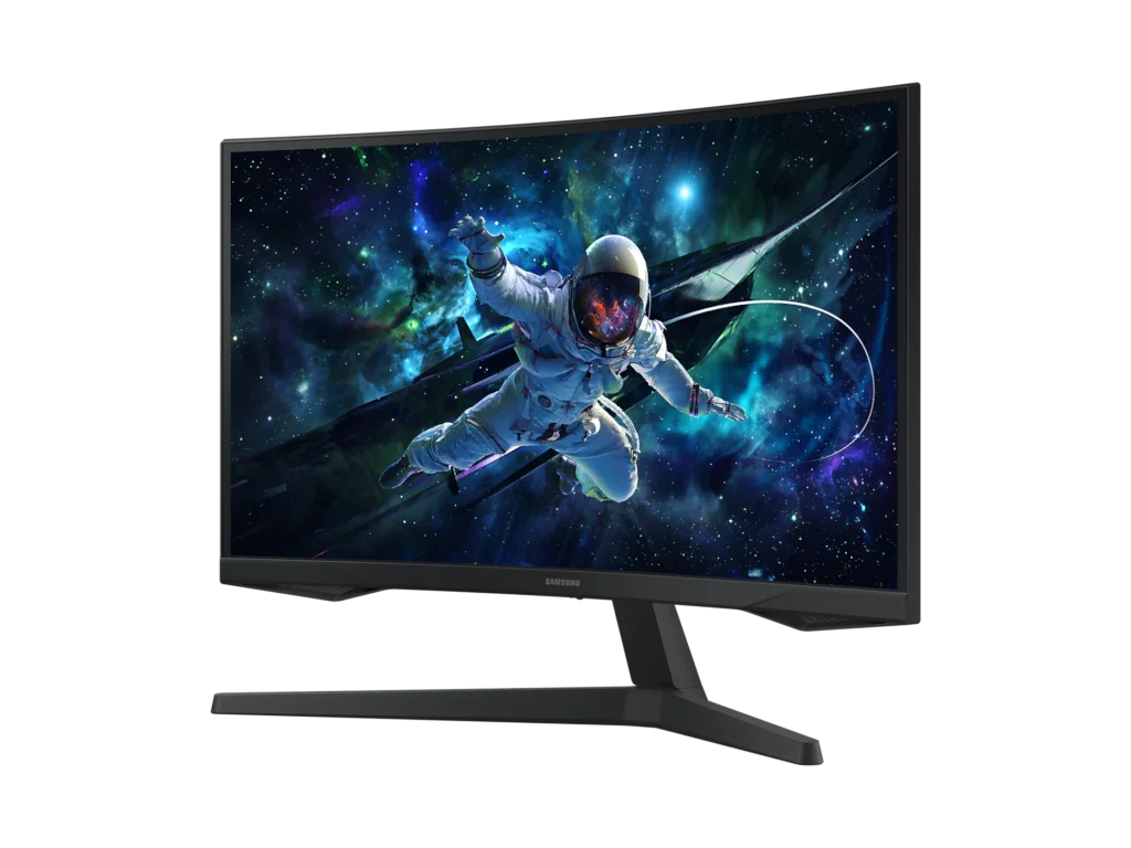 SAMSUNG Odyssey G55C Curved Gaming Monitor 27" QHD 2560x1440, 165Hz, 1ms, DP/HDMI, 2500:1, HDR10
