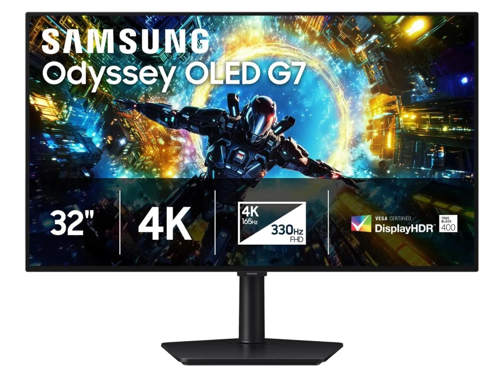 SAMSUNG Odyssey G7 G73SH 32" OLED Gaming monitor, 4K 3840x2160 165Hz, 0.03 ms,HDMI/DP,HAS/TILT/PIVOT
