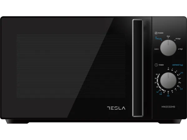 Tesla MW2030MB mikrotalasna pećnica, mehaničke komande, 20l, 700W, tajmer, crna