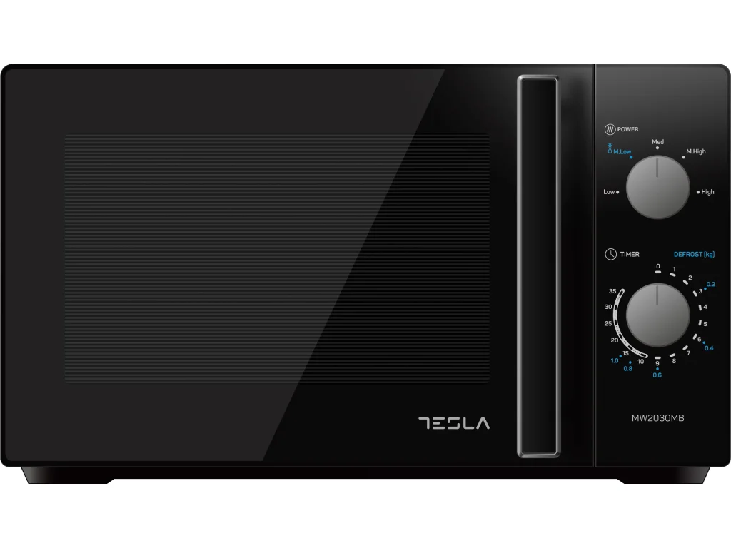Tesla MW2030MB mikrotalasna pećnica, mehaničke komande, 20l, 700W, tajmer, crna
