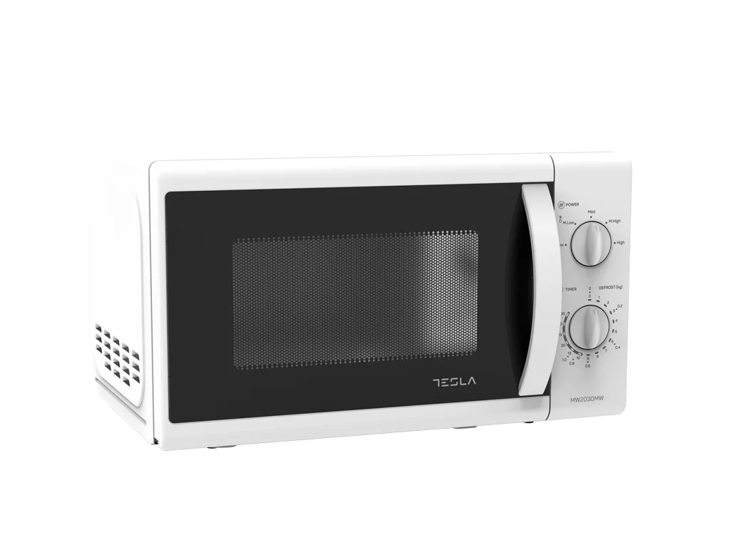 Tesla MW2030MW mikrotalasna pećnica, 20L, 700W, mehaničke komande, 5 nivoa snage, bijela