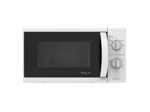 Tesla MW2030MW mikrotalasna pećnica, 20L, 700W, mehaničke komande, 5 nivoa snage, bijela