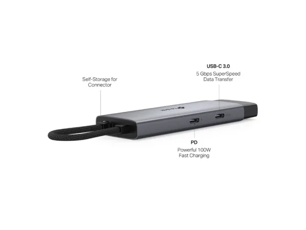 TP-LINK UH5020C USB Type-C 5 in 1 Hub 100W Power Delivery, HDMI 4K@60Hz, USB 3.0*2, USB-C
