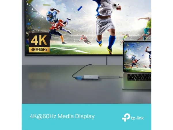 TP-LINK UH5020C USB Type-C 5 in 1 Hub 100W Power Delivery, HDMI 4K@60Hz, USB 3.0*2, USB-C