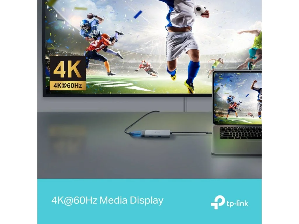 TP-LINK UH5020C USB Type-C 5 in 1 Hub 100W Power Delivery, HDMI 4K@60Hz, USB 3.0*2, USB-C