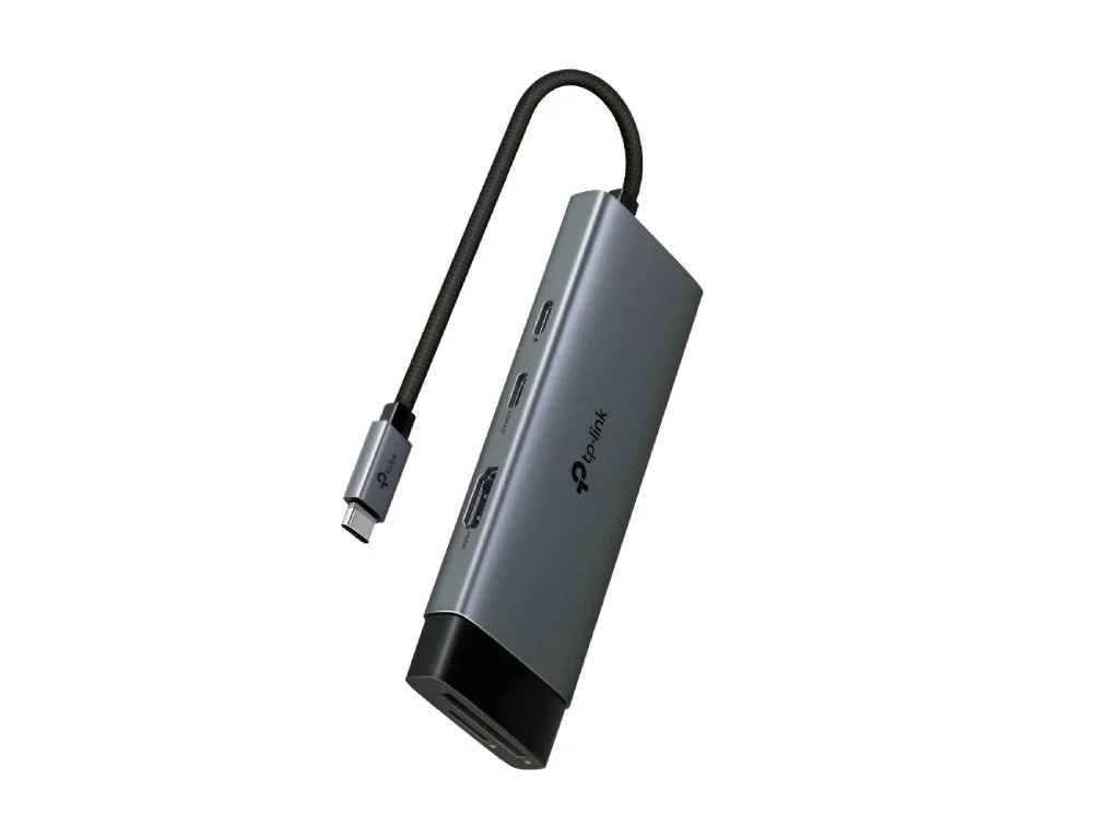 TP-LINK UH7020C USB Type-C 7 in 1 Hub 100W Power Delivery, HDMI, USB 3.0*2, SD & microSD UHS-I,USB-C