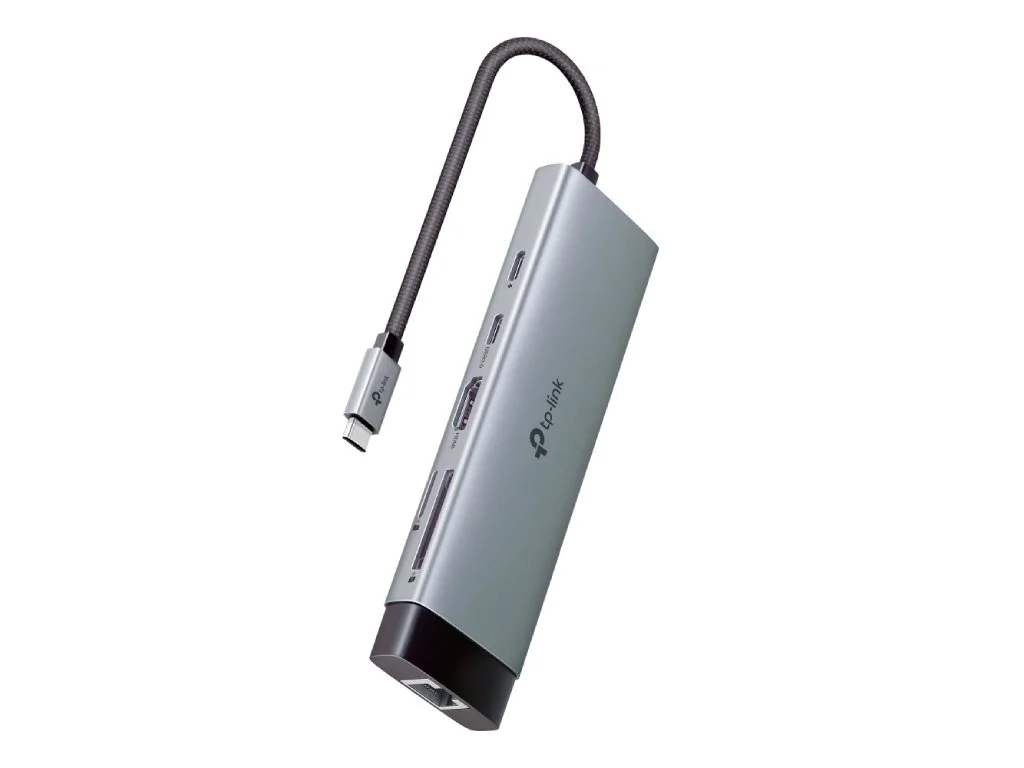 TP-LINK UH9120C USB Type-C 9 in 1 Hub 100W, 4K 60Hz HDMI, SD & microSD UHS-I,Gbps ethernet,3*USB 3.0