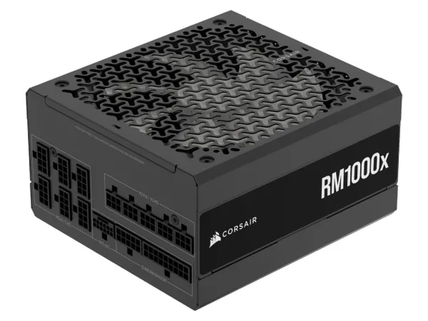 CORSAIR RMx Series RM1000x 1000W Fully Modular Power Supply, GOLD, ATX 3.1, PCIe 5.1, 140mm Fan