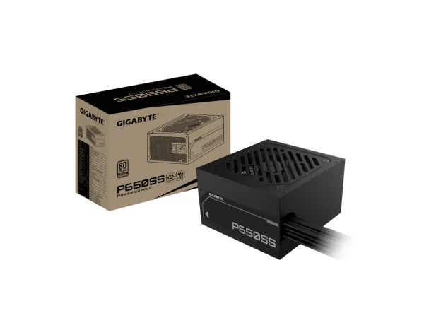 GIGABYTE GP-P650SS 650W Power Supply, 80 PLUS Silver certified, 120mm FDB Fan, ATX 3.0