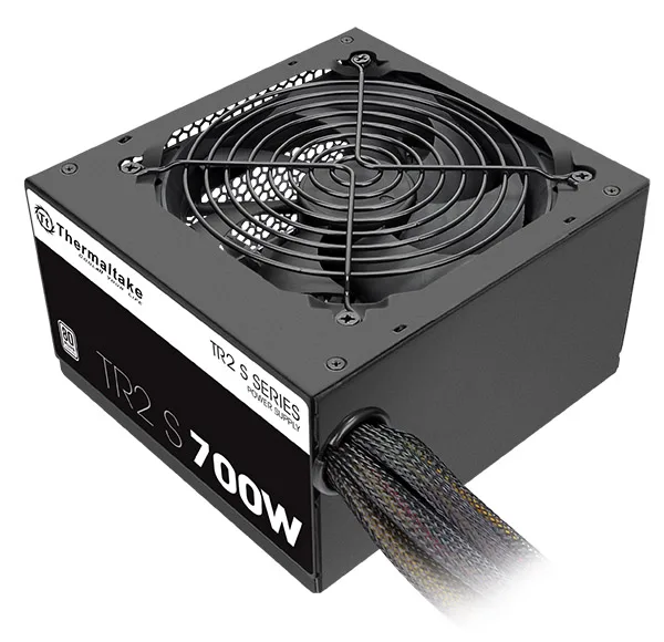 THERMALTAKE PSU TR2 S 700W, Ultra Quiet 120mm Fan, 80 PLUS, ATX, Active PFC, PCI-E 6+2pin x 2
