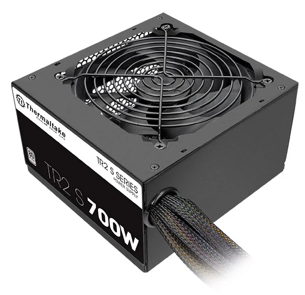 THERMALTAKE PSU TR2 S 700W, Ultra Quiet 120mm Fan, 80 PLUS, ATX, Active PFC, PCI-E 6+2pin x 2