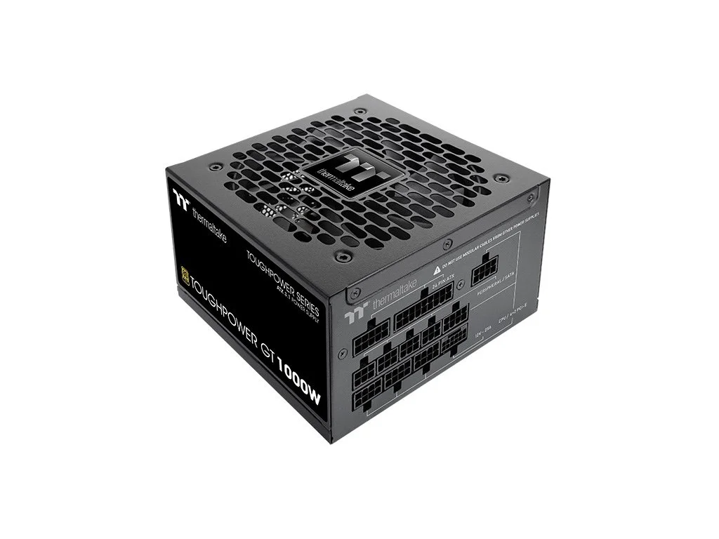 THERMALTAKE Toughpower GT 1000W 80 PLUS GOLD, ATX 3.1, fully modular, PCIe 12V-2x6, 12+4 pin