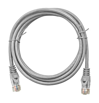 Schrack Patch kabl RJ45, Cat.6, U/UTP, PVC, sivi, 7m