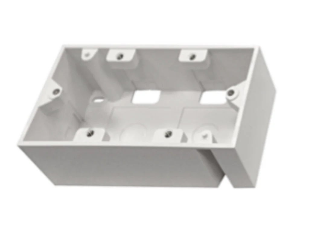 Schrack TOOLLESS LINE-45x45, nazidna kutija 4M, za utičnice, 81x148x42mm