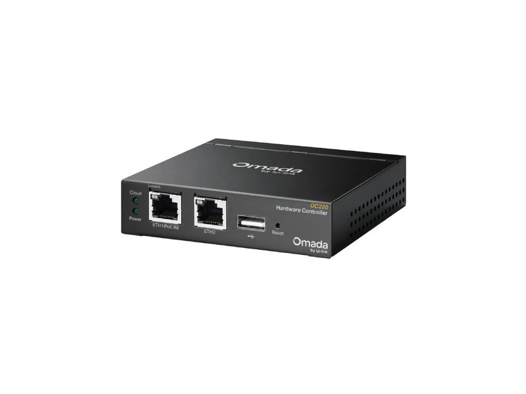 TP-LINK OC220 Omada Hardware Controller - Centralized management, metal casing, USB 2.0, 802.3af PoE