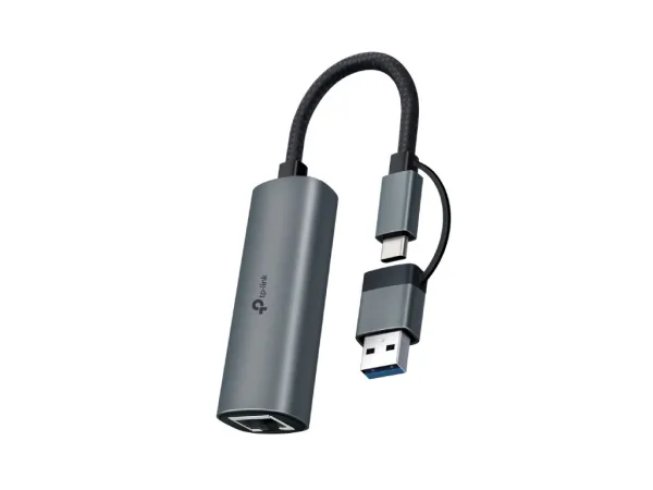 TP-LINK UE310C USB Type-C/Type-A to RJ45 Gigabit Ethernet Network Adapter