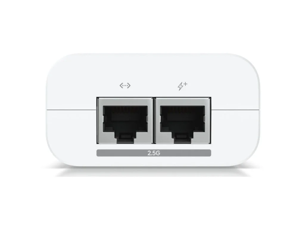 UBIQUITI PoE+ Adapter/Injector UACC-POE+-2.5G 48VDC 30W 2.5GbE