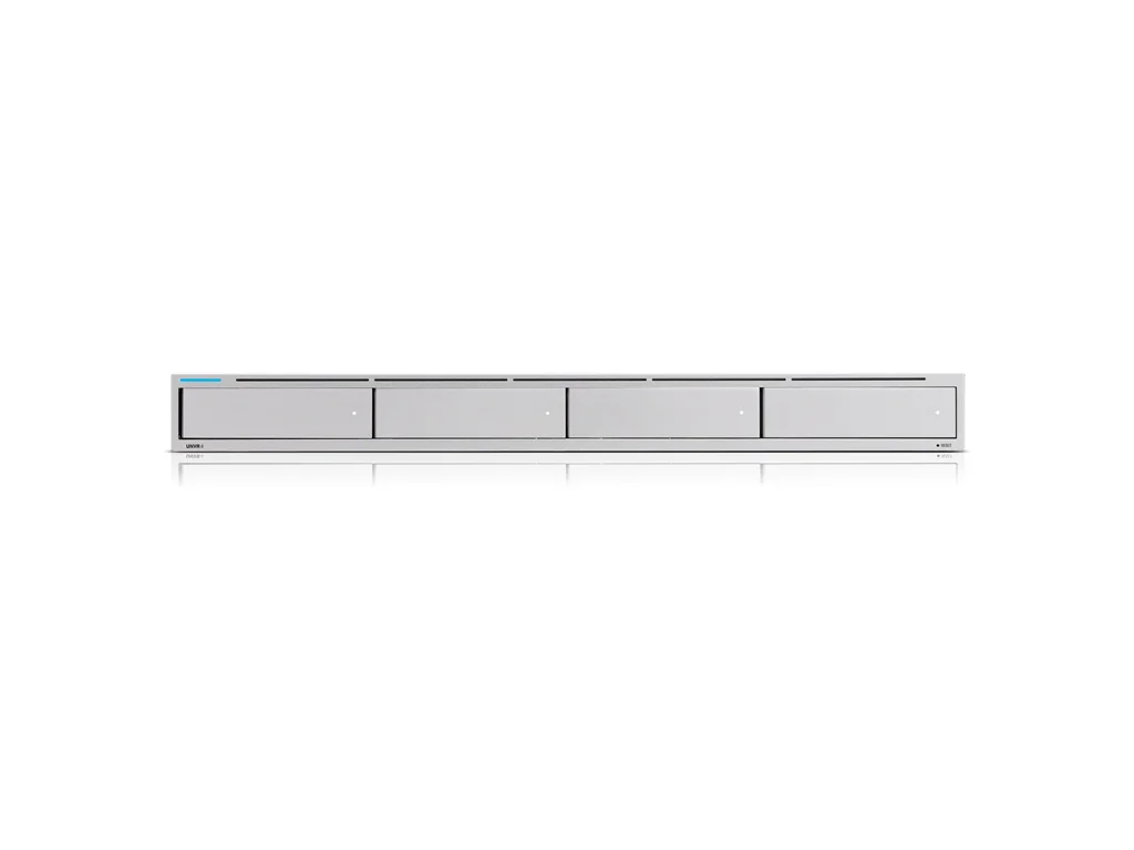 UBIQUITI UniFi Network Video Recorder, 4*2.5/3.5" HDD bays, 10G SFP+ port, GbE RJ45 port